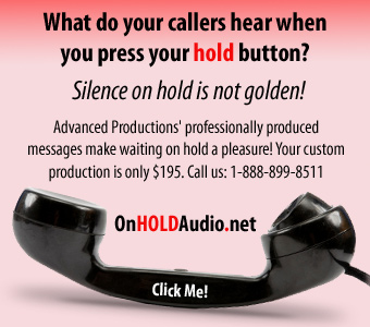 On Hold Audio Productions -- Visit OnHoldAudio.net
